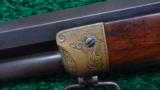 EXTRAORDINARY DELUXE ENGRAVED WINCHESTER 1866 RIFLE - 16 of 20