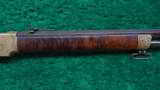 EXTRAORDINARY DELUXE ENGRAVED WINCHESTER 1866 RIFLE - 5 of 20