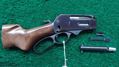 MOSSBERG MODEL 479 CUT-AWAY .30 CALIBER WITH CUT DOWN BARREL, MAG TUBE AND STOCK