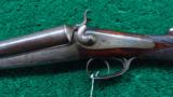  BELGIAN UNDERLEVER HAMMER SHOTGUN - 2 of 14