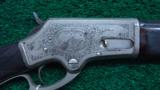 MARLIN MODEL 1881 THIN SIDE LIGHTWEIGHT FACTORY ENGRAVED RIFLE IN 38-55 - 1 of 15