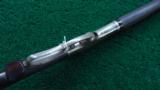 MARLIN MODEL 1881 THIN SIDE LIGHTWEIGHT FACTORY ENGRAVED RIFLE IN 38-55 - 3 of 15