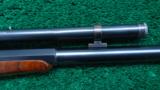  VERY FINE WINCHESTER DELUXE HIGH WALL SCHUTZEN RIFLE - 9 of 19