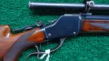  VERY FINE WINCHESTER DELUXE HIGH WALL SCHUTZEN RIFLE - 1 of 19
