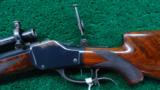  VERY FINE WINCHESTER DELUXE HIGH WALL SCHUTZEN RIFLE - 11 of 19