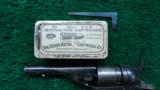 EXTREMELY RARE CASED DELUXE 1862 POCKET NAVY CONVERSION REVOLVER - 19 of 22