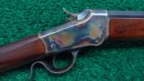 BEAUTIFUL CASE COLORED WINCHESTER 1885 - 1 of 15