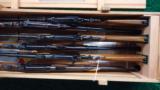  SIX MINIATURE WINCHESTER 1894 LEVER ACTION RIFLES IN WOODEN CRATE - 3 of 14
