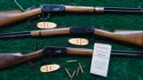  SIX MINIATURE WINCHESTER 1894 LEVER ACTION RIFLES IN WOODEN CRATE - 10 of 14