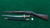  VERY RARE WINCHESTER 1873 SRC WITH SABER BAYONET - 21 of 23