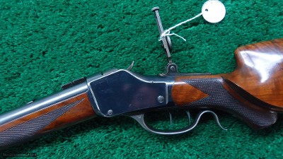 CUSTOM WINCHESTER HI-WALL WITH SWISS BUTT - Image 2 of 15
