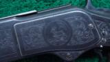 FACTORY ENGRAVED DELUXE 2ND MODEL 1873 WINCHESTER RIFLE - 11 of 18