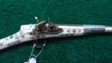 VERY ORNATE UNMARKED OTTOMAN MIQUELET STYLE LOCK RIFLE - 1 of 15
