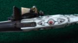 VERY ORNATE UNMARKED OTTOMAN MIQUELET STYLE LOCK RIFLE - 8 of 15