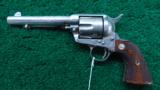 FACTORY ENGRAVED COLT SAA REVOLVER - 4 of 13