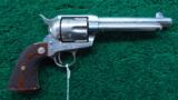 FACTORY ENGRAVED COLT SAA REVOLVER - 1 of 13