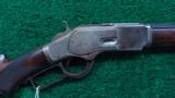  DELUXE WINCHESTER MODEL 1873 RIFLE IN 38 WCF - 1 of 17