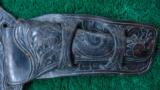  TOOLED BLACK LEATHER DOUBLE HOLSTER RIG BY BOHLIN - 12 of 12
