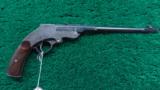 VERY INTERESTING HIGH QUALITY GERMAN MADE SINGLE SHOT TIP UP TARGET PISTOL - 1 of 13