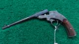 VERY INTERESTING HIGH QUALITY GERMAN MADE SINGLE SHOT TIP UP TARGET PISTOL - 6 of 13