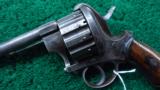  VERY NICELY MADE BELGIAN 12-SHOT PINFIRE REVOLVER - 2 of 12