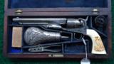 CASED NIMSCHKE ENGRAVED 1860 COLT ARMY - 1 of 17