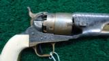 BEAUTIFULLY CASED ENGRAVED 1860 COLT PERCUSSION ARMY - 1 of 18
