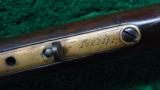 WINCHESTER 66 ENGRAVED RIFLE - 13 of 17