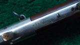 FRENCH RETAILER MARKED NICKEL WINCHESTER 1866 SRC - 9 of 16