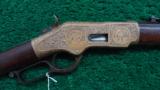  DELUXE ENGRAVED 1866 WINCHESTER SPORTING RIFLE - 1 of 18