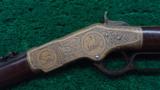  DELUXE ENGRAVED 1866 WINCHESTER SPORTING RIFLE - 2 of 18