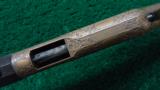  DELUXE ENGRAVED 1866 WINCHESTER SPORTING RIFLE - 6 of 18