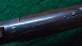 WINCHESTER 1873 RIFLE WITH TAPPERED BARREL - 8 of 16