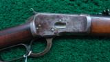 MODEL 1892 WINCHESTER BUTTON MAG SHORT RIFLE IN CALIBER 32 WCF - 1 of 14