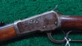 MODEL 1892 WINCHESTER BUTTON MAG SHORT RIFLE IN CALIBER 32 WCF - 2 of 14