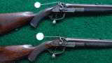 PAIR OF ALEXANDER HENRY DOUBLE RIFLES - 1 of 20