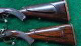 PAIR OF ALEXANDER HENRY DOUBLE RIFLES - 10 of 20