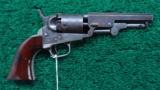 VERY RARE KIDDER MARKED CASE FITTED WITH AN 1849 COLT POCKET REVOLVER - 5 of 17