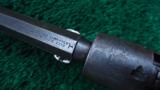 VERY RARE KIDDER MARKED CASE FITTED WITH AN 1849 COLT POCKET REVOLVER - 9 of 17