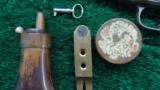 VERY RARE KIDDER MARKED CASE FITTED WITH AN 1849 COLT POCKET REVOLVER - 14 of 17