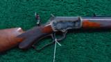 ENGRAVED MARLIN MODEL 97 LEVER ACTION 22 CALIBER RIFLE - 1 of 16