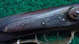 *Sale Pending* - ORNATE HALF STOCK SPORTING RIFLE BY WURFFLEIN - 8 of 15
