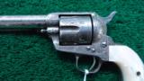 FACTORY ENGRAVED COLT SINGLE ACTION WITH BLACK POWDER FRAME - 2 of 15