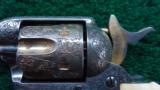  FACTORY DOCUMENTED GOLD AND SILVER PLATED HELFRICH ENGRAVED COLT SA - 8 of 16