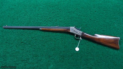REMINGTON NO. 1 ROLLING BLOCK SPORTING RIFLE IN .32 RIMFIRE - Image 14 of 15