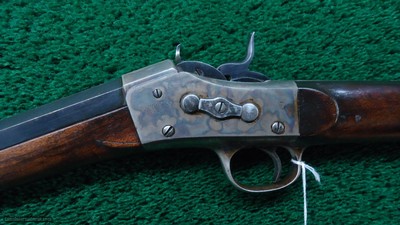 REMINGTON NO. 1 ROLLING BLOCK SPORTING RIFLE IN .32 RIMFIRE - Image 2 of 15
