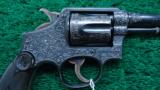 ENGRAVED PRESENTATION SMITH & WESSON REVOLVER - 5 of 13