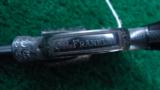 ENGRAVED PRESENTATION SMITH & WESSON REVOLVER - 11 of 13