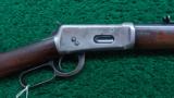  INTERESTING WINCHESTER MODEL 94 LEVER ACTION RIFLE - 1 of 19