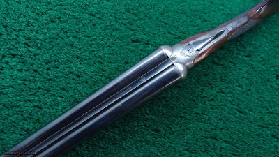 W. RICHARDS DOUBLE BARREL HAMMERLESS 12 GAUGE SHOTGUN - Image 4 of 17